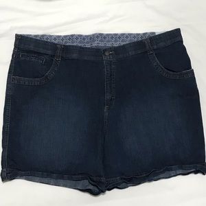 LEE Jean Shorts Women’s Dark Blue Denim Size 24
